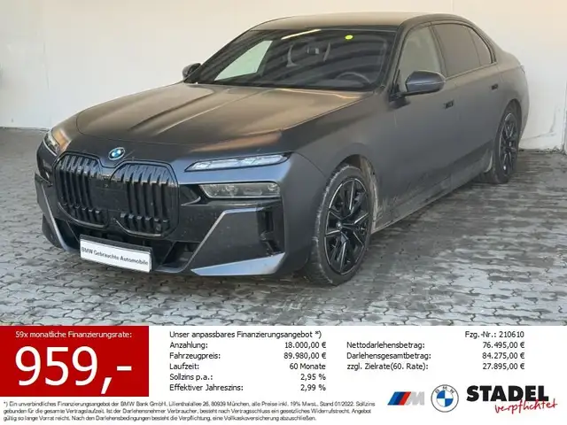 BMW i7 xDrive60 M Sport Navi.LED.B&W.ACC.Pano.30°.AK