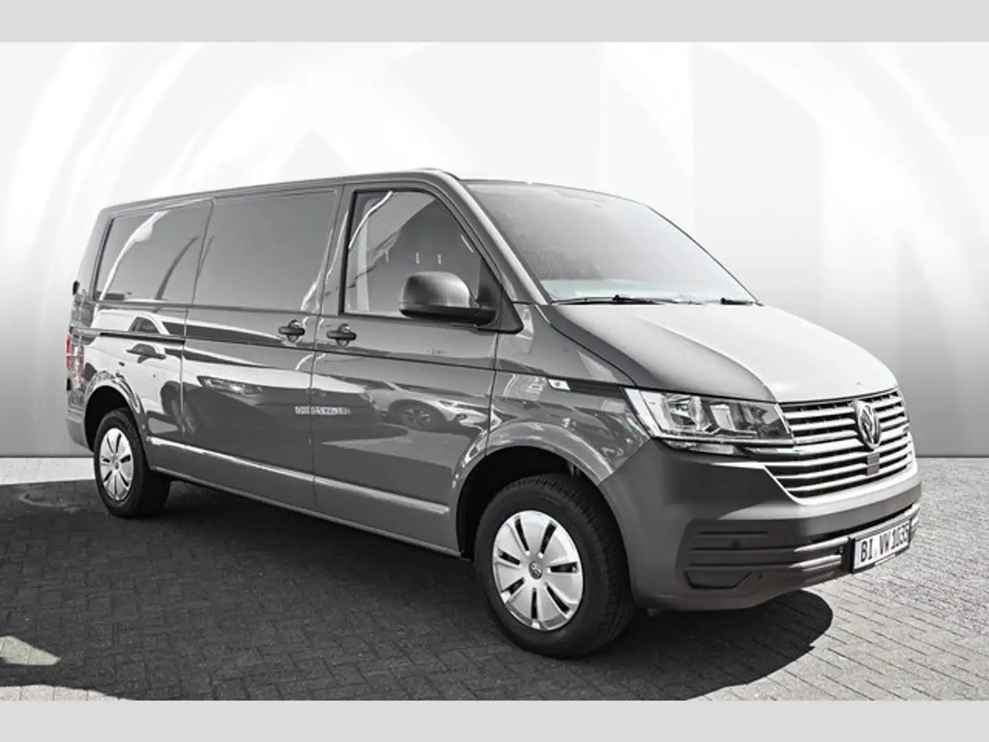 Volkswagen T6.1 Transporter Lang 2.0 TDI Vorb. für AHK Klima PDC K Gris - 2