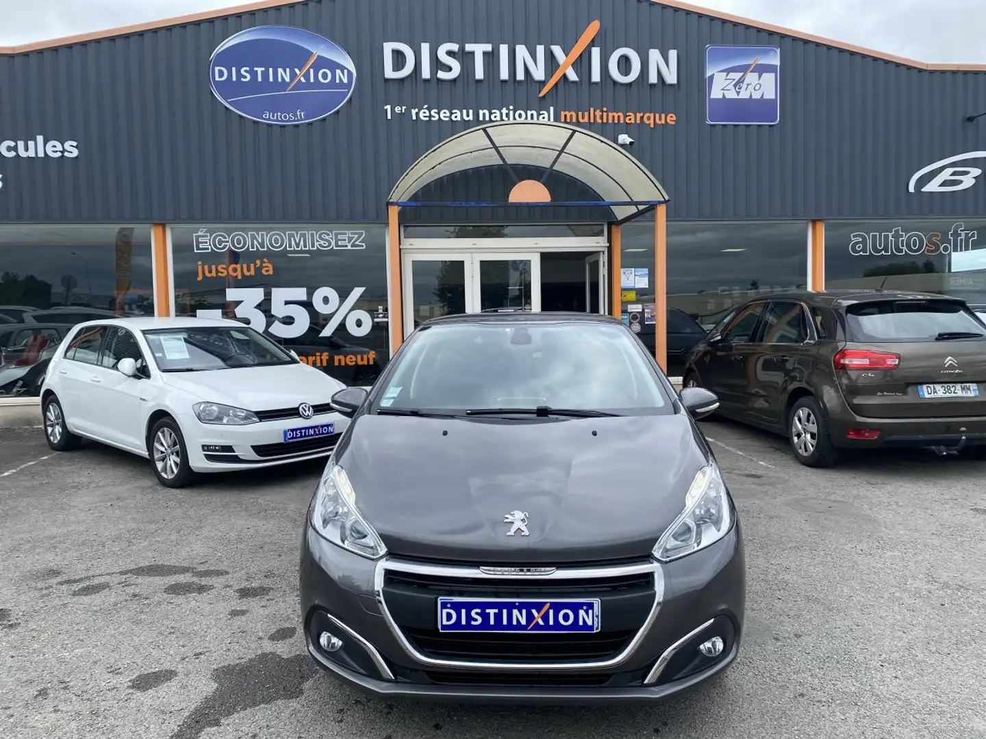 Peugeot 208 1.2i 12V - 82 Active Business Gris - 2