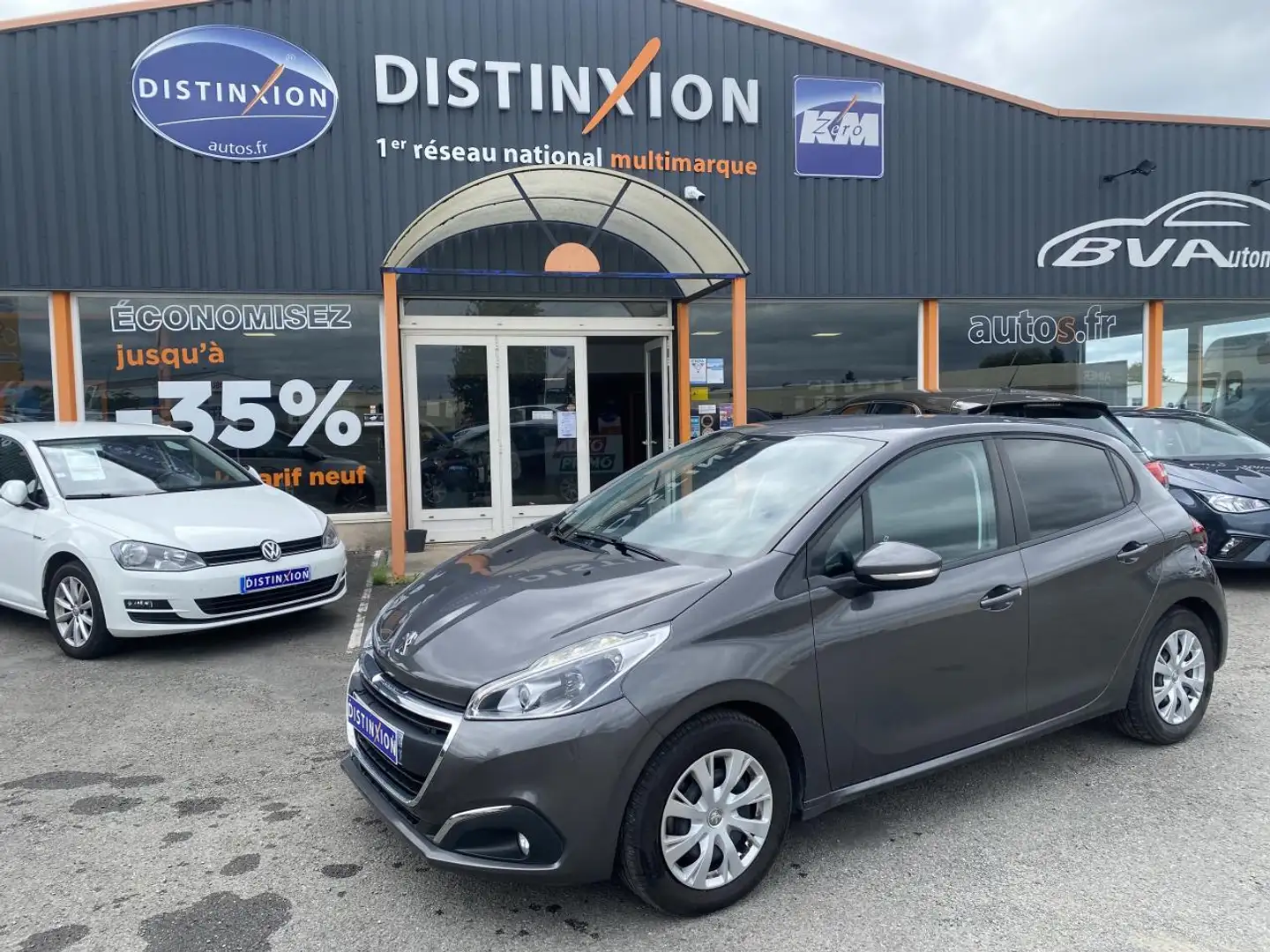 Peugeot 208 1.2i 12V - 82 Active Business Gris - 1