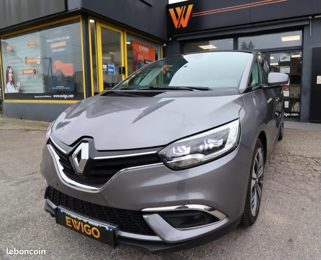 Renault Grand Scenic Scénic 1.7 BLUEDCI 120 BUSINESS EDITION EDC BVA %2B RADAR AV-AR CARPLAY Gris - 2