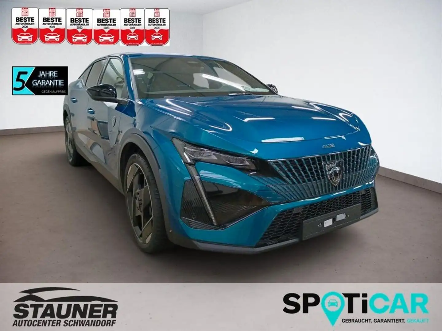Peugeot 408 GT Plug-In Hybrid AT8 180PS *LEDER* Blau - 1