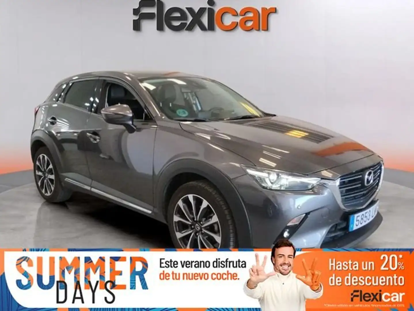Mazda CX-3 2.0+G+89kW+%28121CV%29+2WD+AT+Zenith Grey - 1