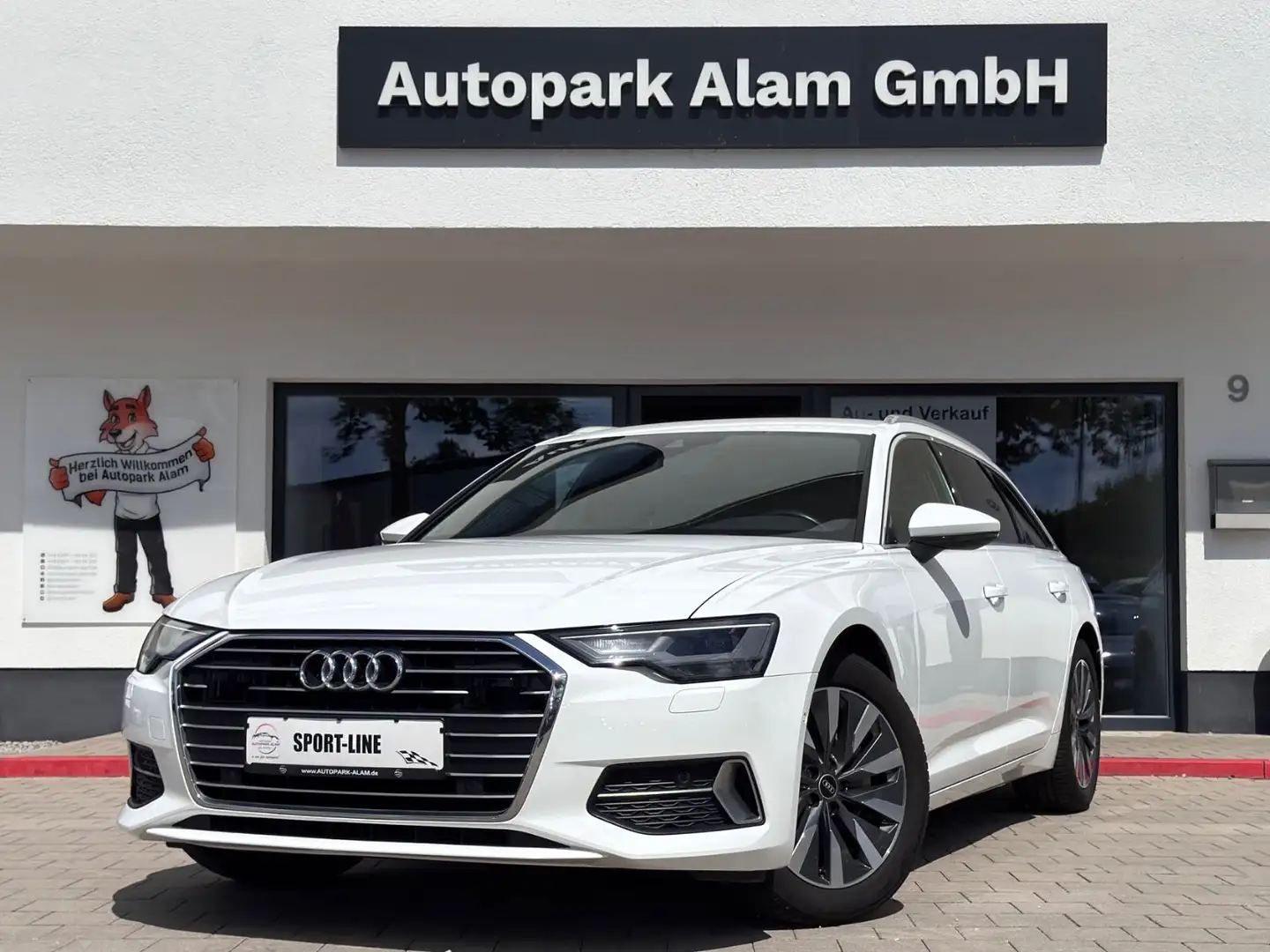 Audi A6 Avant 40 TDI sport AHK DAB LED RFK Temp Weiß - 1