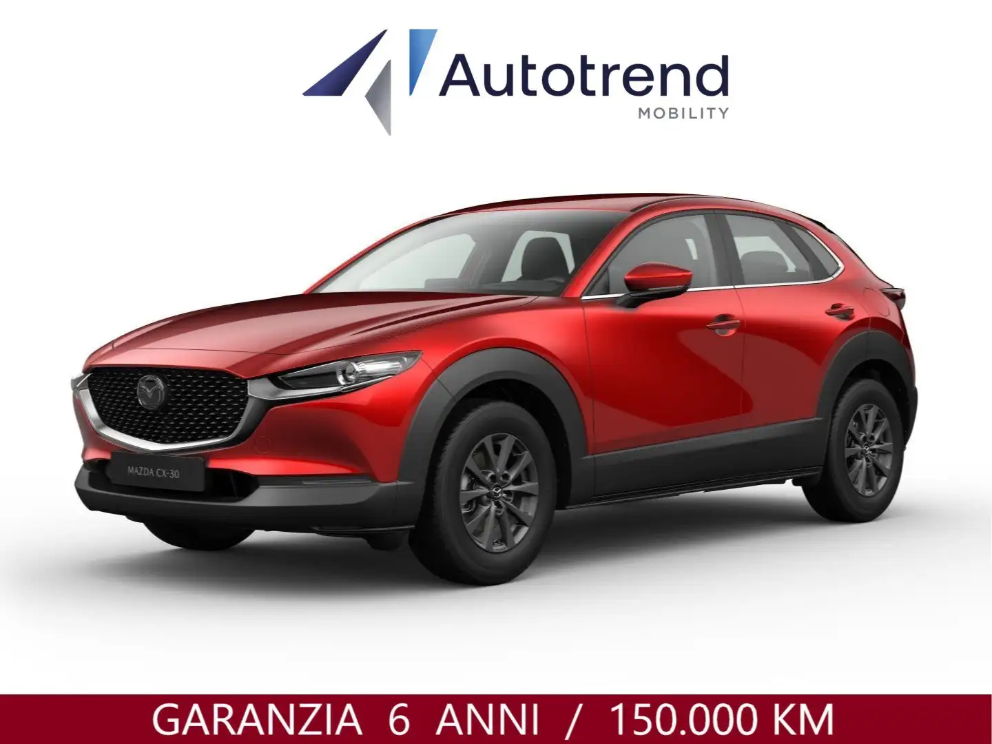 Mazda CX-30 e-Skyactiv-G 140 CV Mild Hybrid 2WD Prime Line Rosso - 1