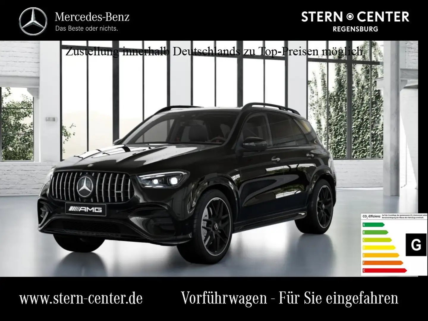 Mercedes-Benz GLE 53 AMG 4M+PREMIUM+PerfAGA+DIST+HUD+PANO+BURM Schwarz - 1