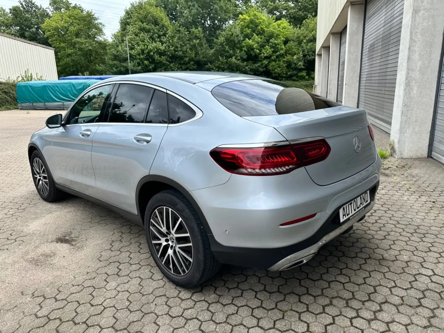 Mercedes-Benz GLC 220 d Coupe 4Matic*Navi*R.Cam*Leder*el.Sitz Argent - 2