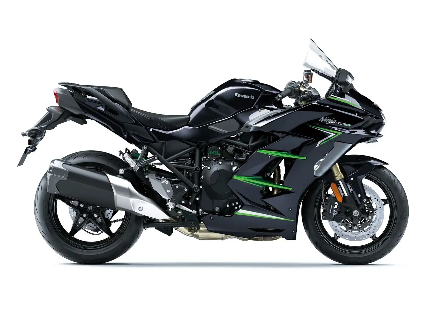 Kawasaki Ninja H2 SX Schwarz - 1