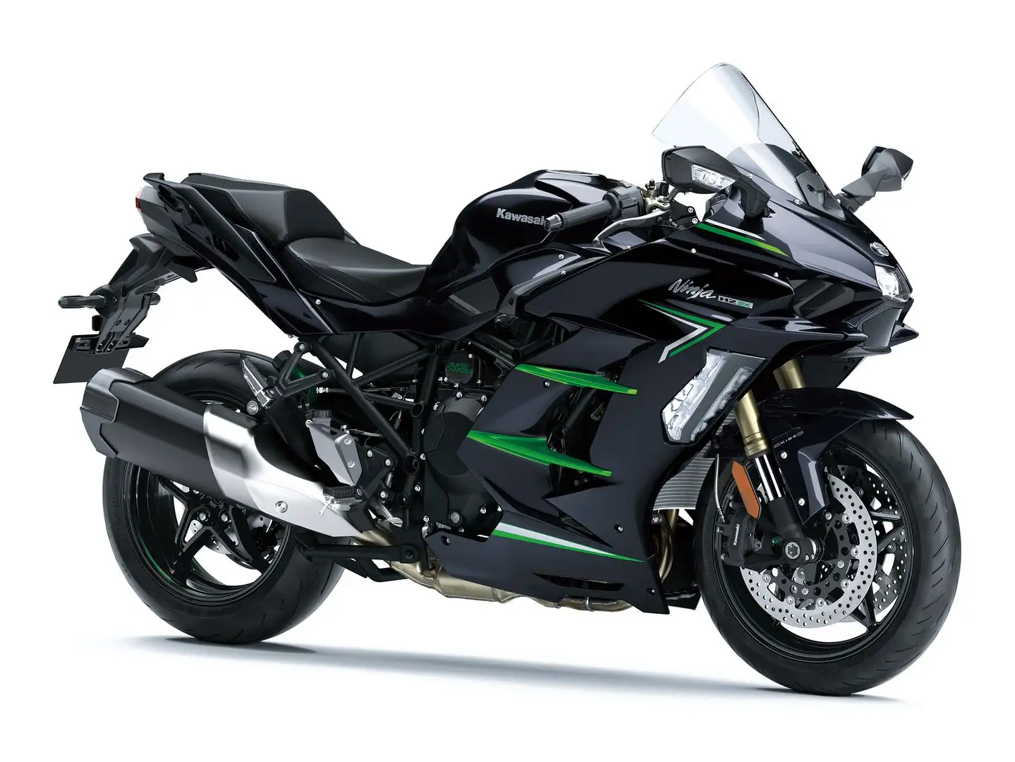 Kawasaki Ninja H2 SX Negru - 2