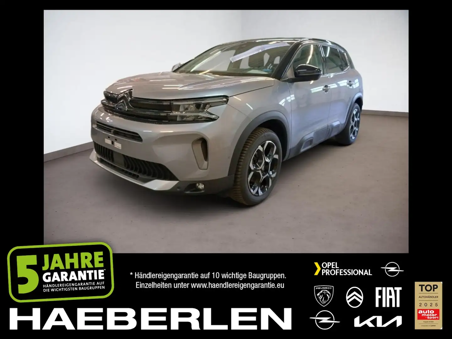 Citroen C5 Aircross 1.2 Auto.MAX NAV KAMERA Totwinkel PDC Grau - 1
