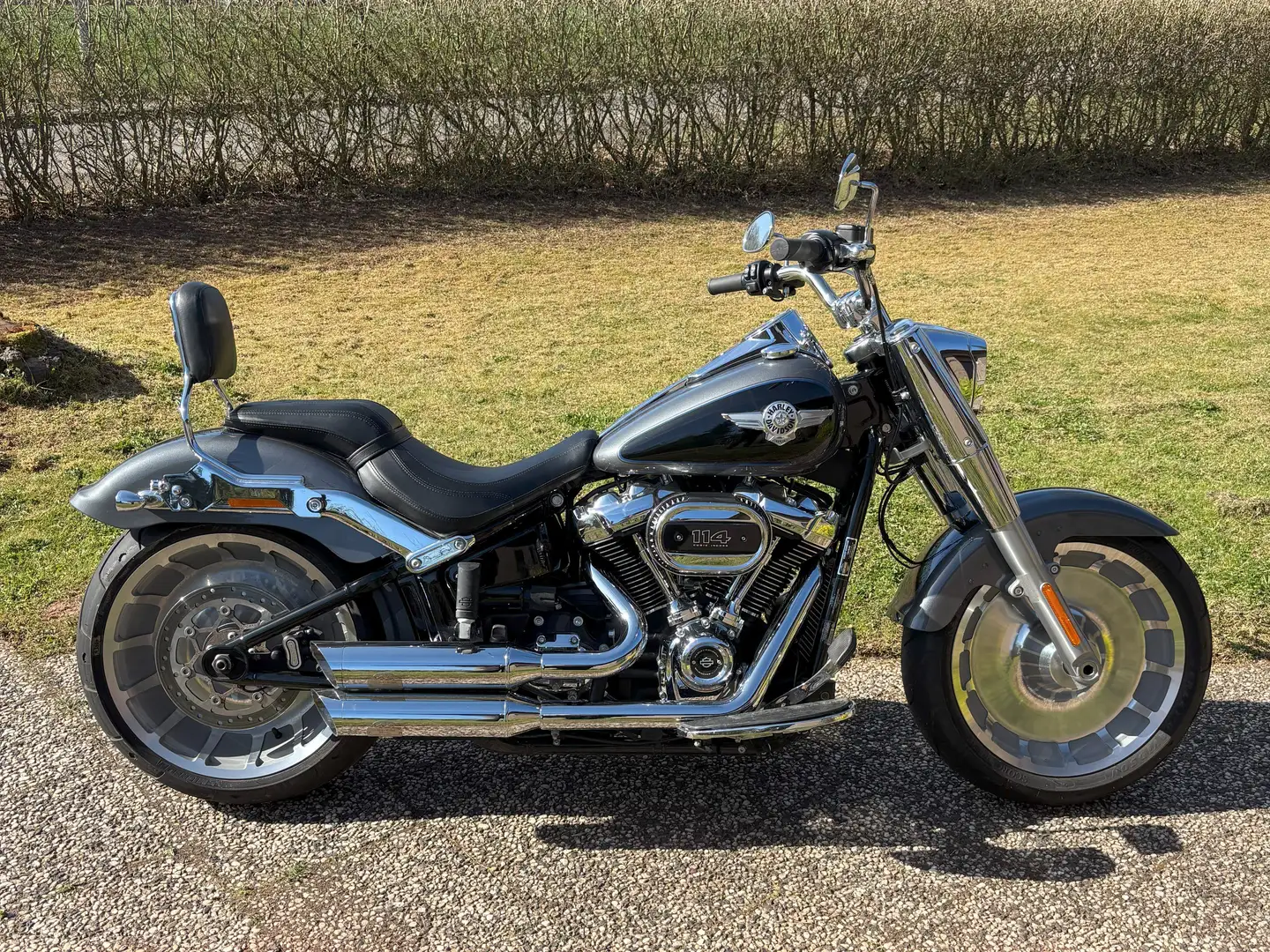 Harley-Davidson Fat Boy Fat Boy 114 Grau - 1