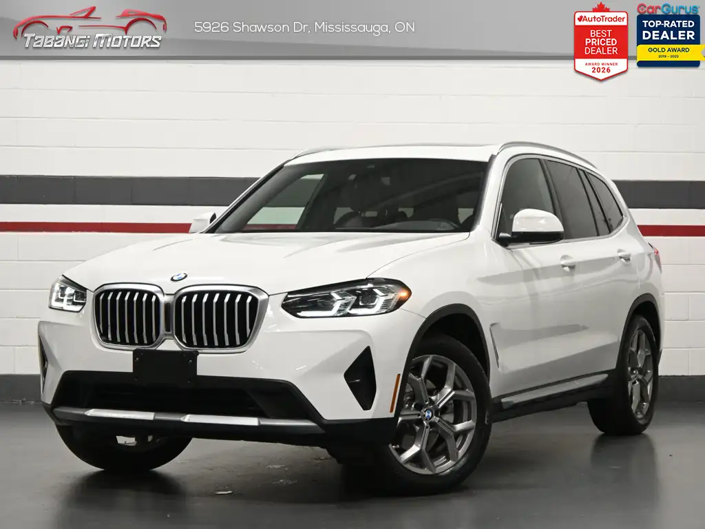 2023 BMW X3 XDrive30i No Accident Red Interior Digital Dash N