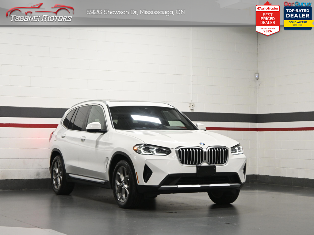 2023 BMW X3 XDrive30i No Accident Red Interior Digital Dash N