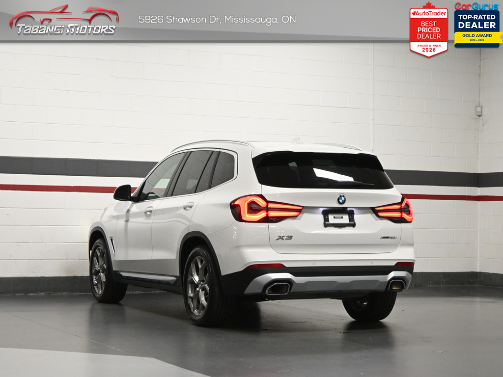 2023 BMW X3 XDrive30i No Accident Red Interior Digital Dash N