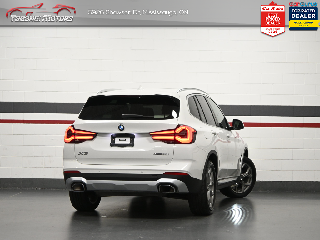 2023 BMW X3 XDrive30i No Accident Red Interior Digital Dash N