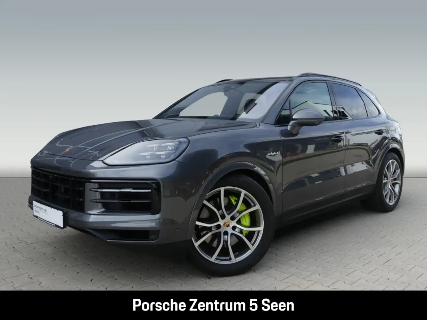 Porsche Cayenne E-Hybrid, BOSE, 14-WEGE, NACHTSICHT, ACC Gris - 1