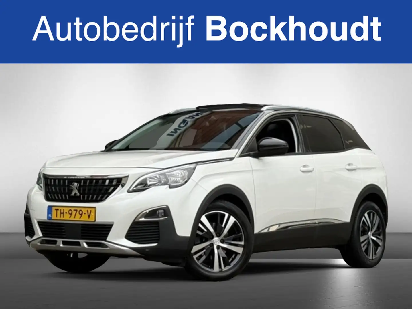 Peugeot 3008 1.6 Prem. Pano | Navi | Leer Blanc - 1