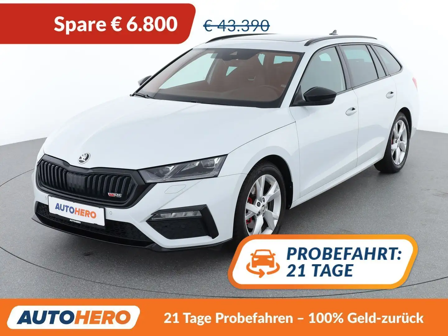 Skoda Octavia 2.0 TDI RS 4x4 Weiß - 1