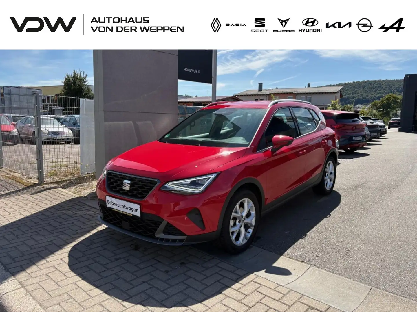 SEAT Arona FR 1.0 TSI LED, Navi, Sportsitze Klima Navi Rot - 1