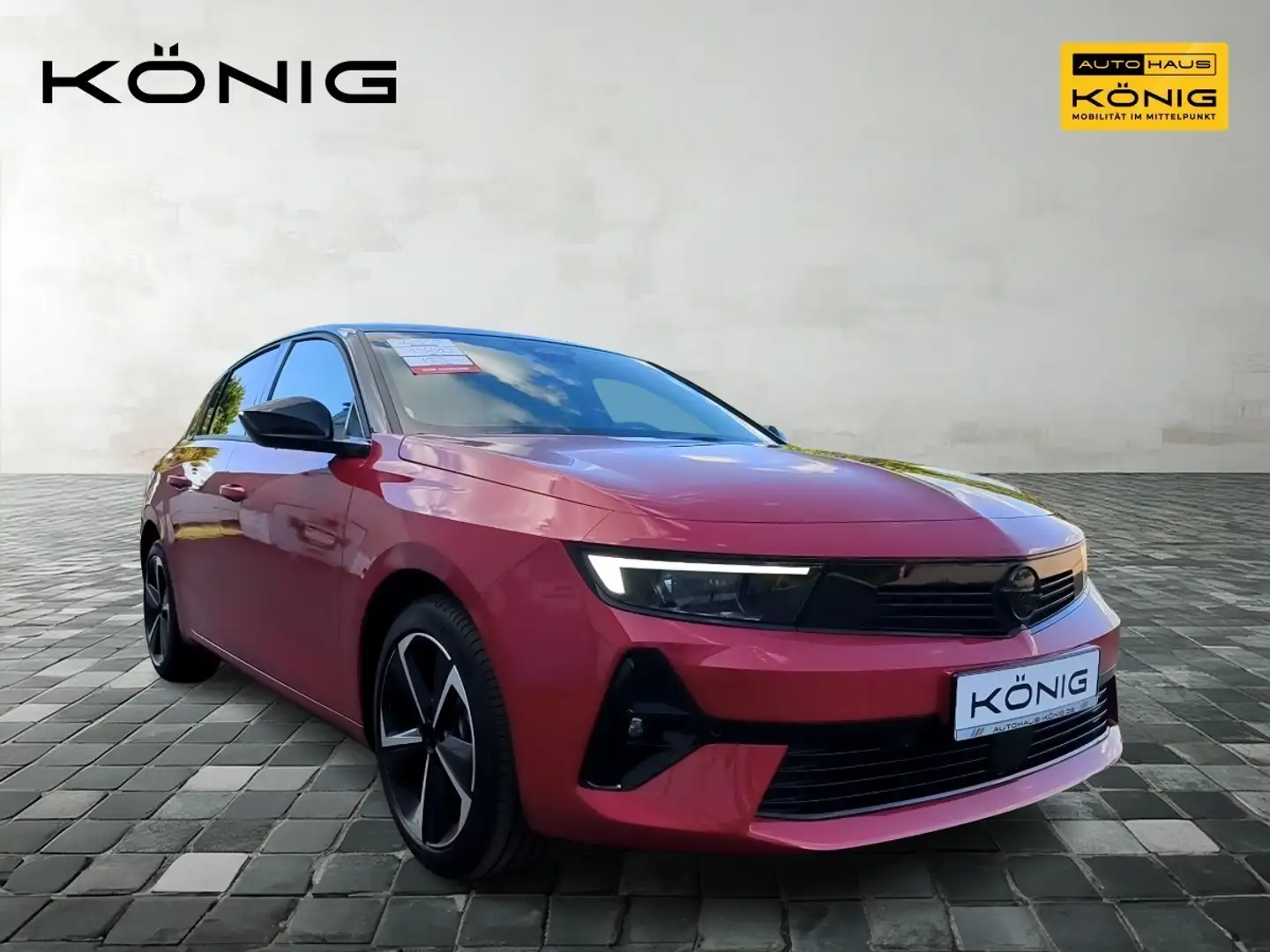 Opel Astra 5-Türer GS 1.2 Direct Injection Turbo 100 Rot - 2