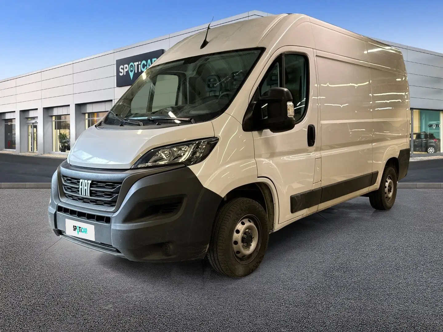 Fiat Ducato 33 MH2 2.2 Mjt3 140CV E6D-fin Weiß - 1