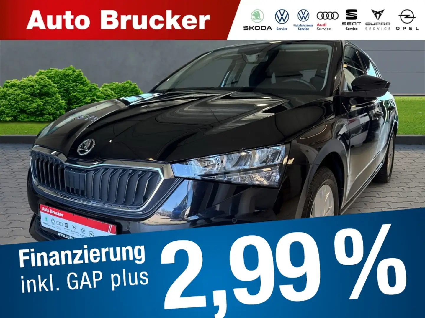 Skoda Scala Selection 1.0 TSI+Alufelgen+Klimaautomatik+Sitzhei Schwarz - 1