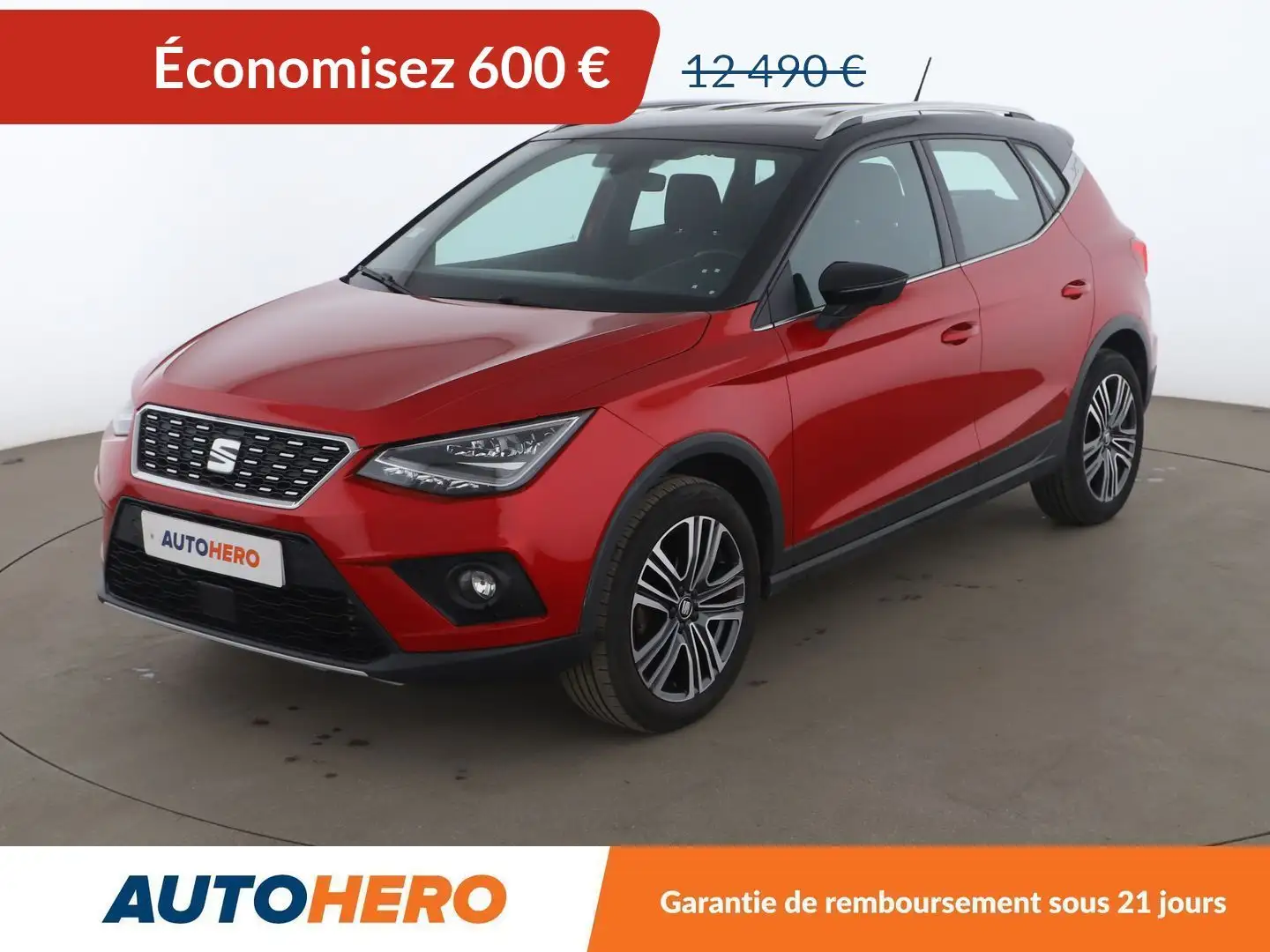 SEAT Arona 1.0 EcoTSI Xcellence BV6 Rouge - 1