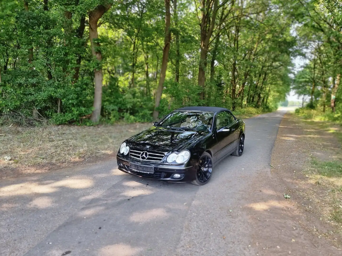 Mercedes-Benz CLK 350 Cabrio 7G-TRONIC Avantgarde Zwart - 1