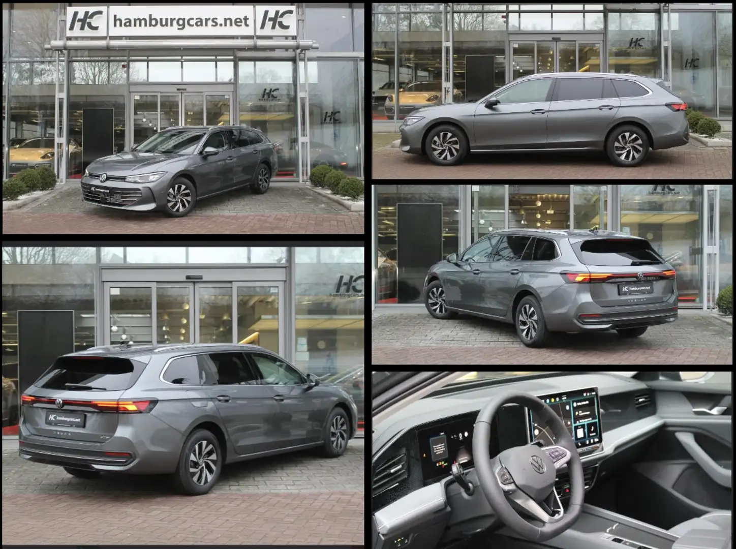 Volkswagen Passat Variant Business 1.5 TSI DSG AHK Winter-AkustikPaket Gris - 1