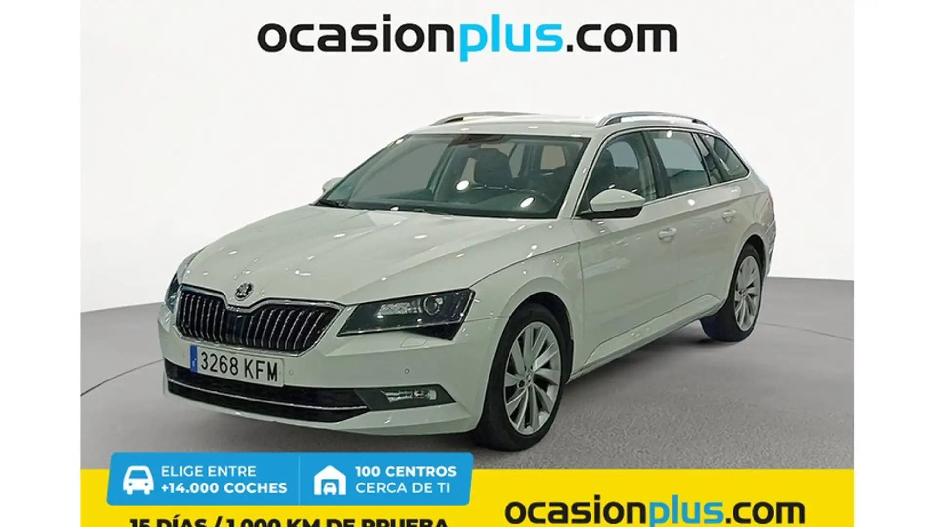 Skoda Superb Combi 2.0TDI AdBlue Style DSG6 4x4 140kW Wit - 1