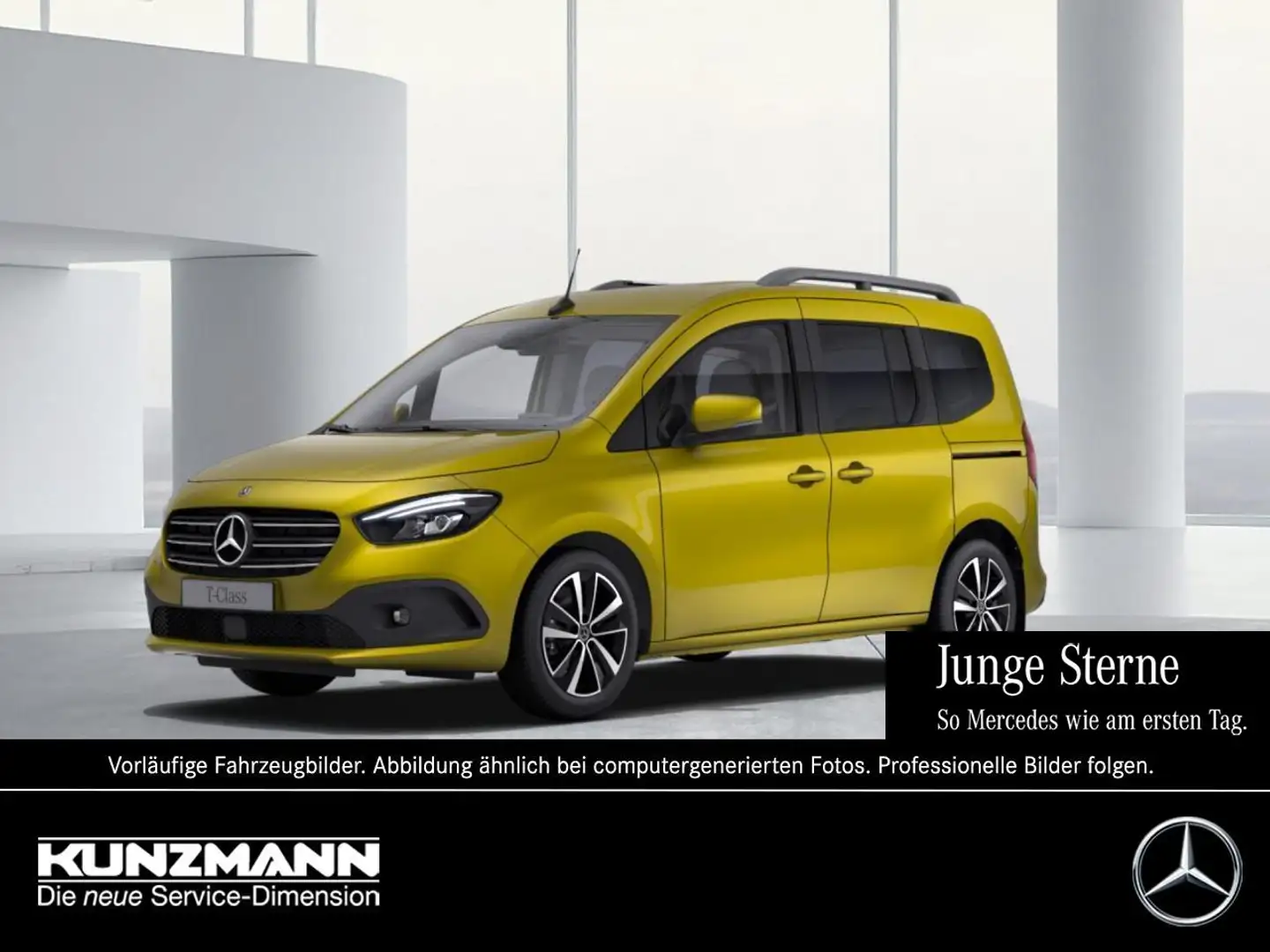 Mercedes-Benz T-Class T 180 Standard MBUX Navi LED Kamera Park-Paket Gelb - 1