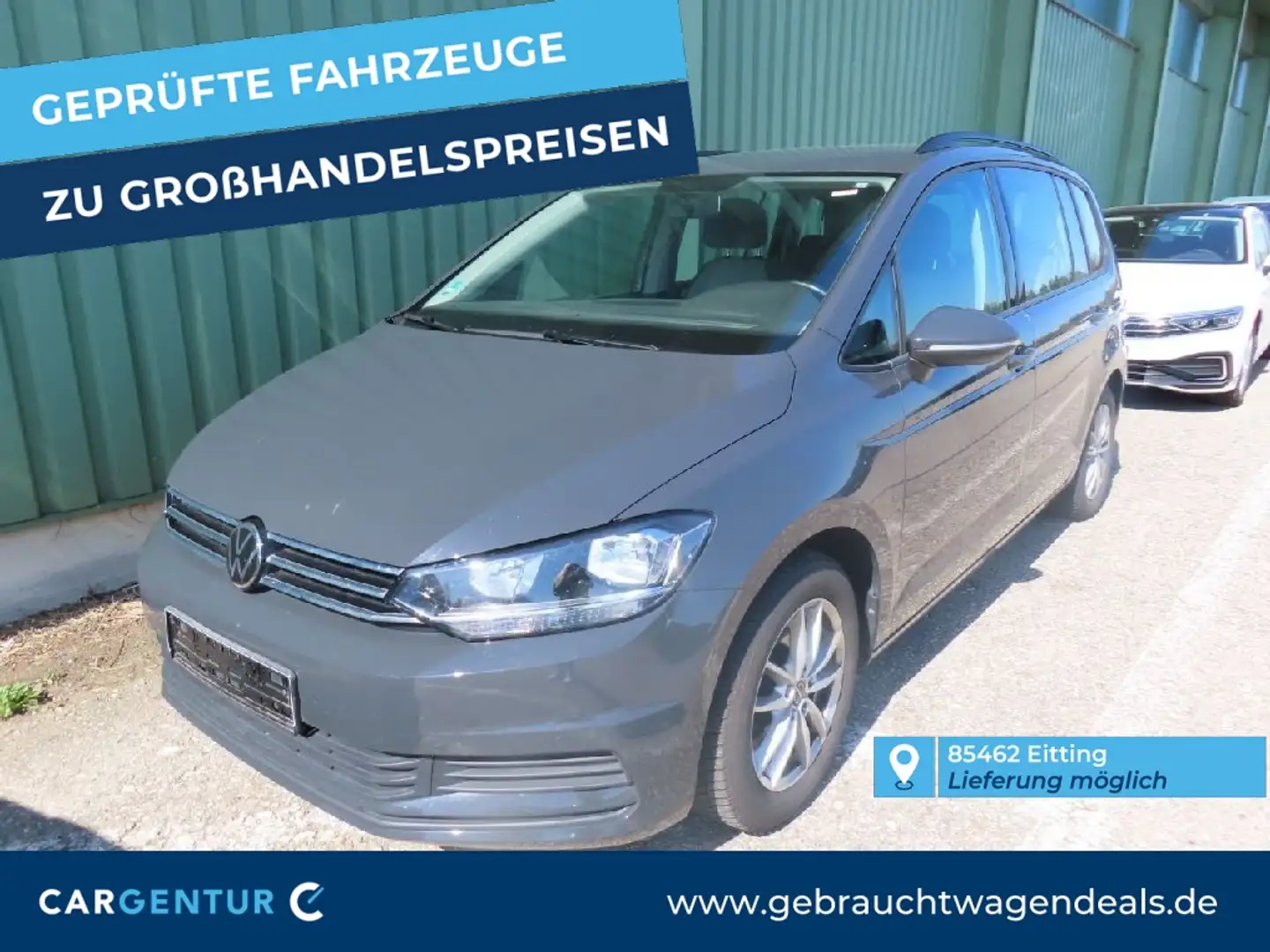 Volkswagen Touran 1.5 TSI Comfortline AHK Navi RKam Grigio - 1