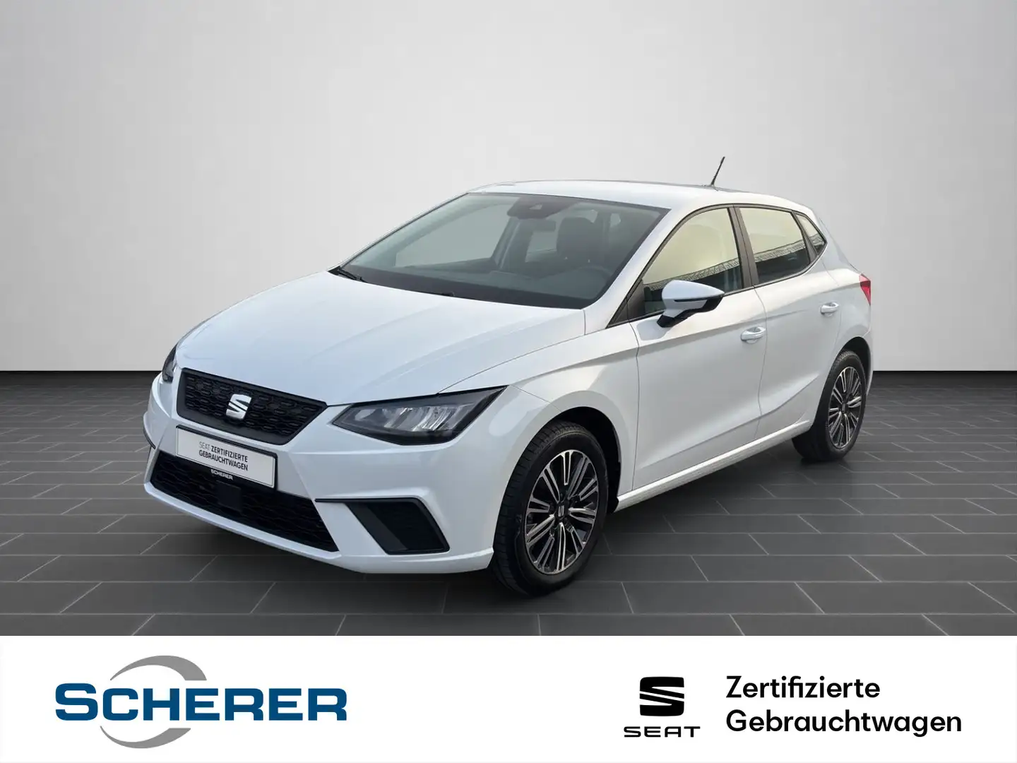 SEAT Ibiza 1.0 TSI Style Edition SHZ LED FULL LINK Weiß - 1