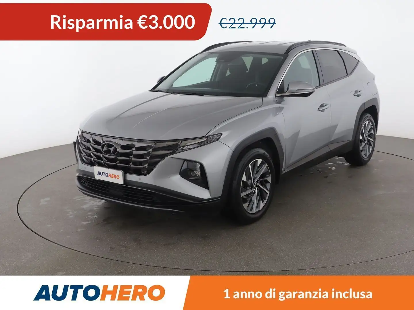 Hyundai TUCSON 1.6 T-GDI Mild-Hybrid XLine MHEV Grigio - 1