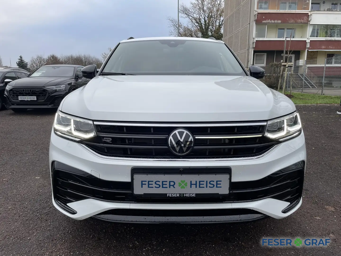Volkswagen Tiguan Allspace 2.0 TDI R-Line 4Motion DSG/LED/Pano/Area View/Sitz Weiß - 2