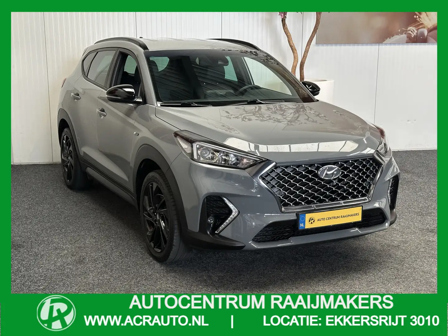 Hyundai TUCSON 1.6 T-GDI N-LINE NAVIGATIE CRUISE CONTROL STOELVER Grijs - 1
