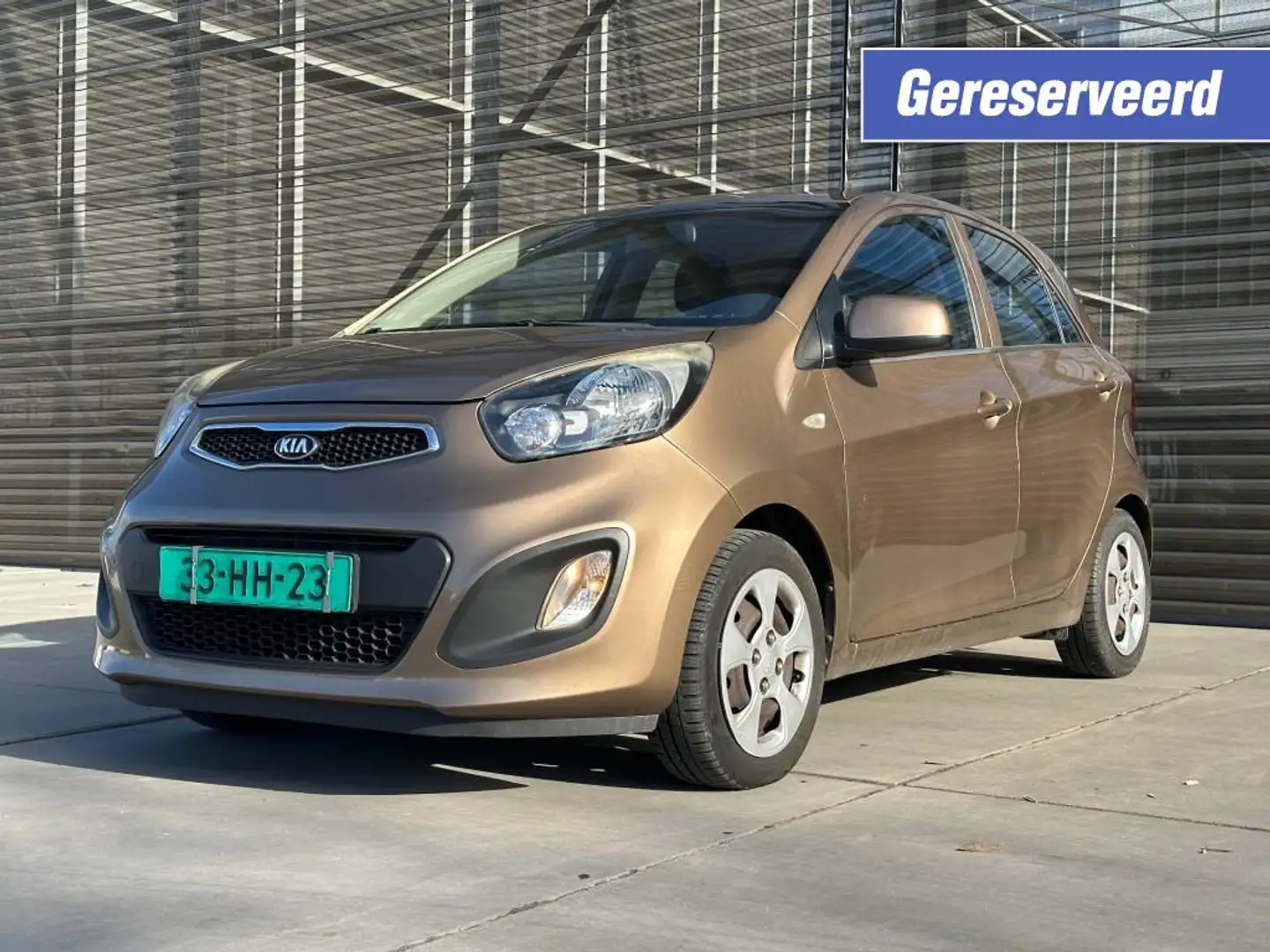 Kia Picanto 1.0 CVVT COMFORT PACK AIRCO !! Braun - 1