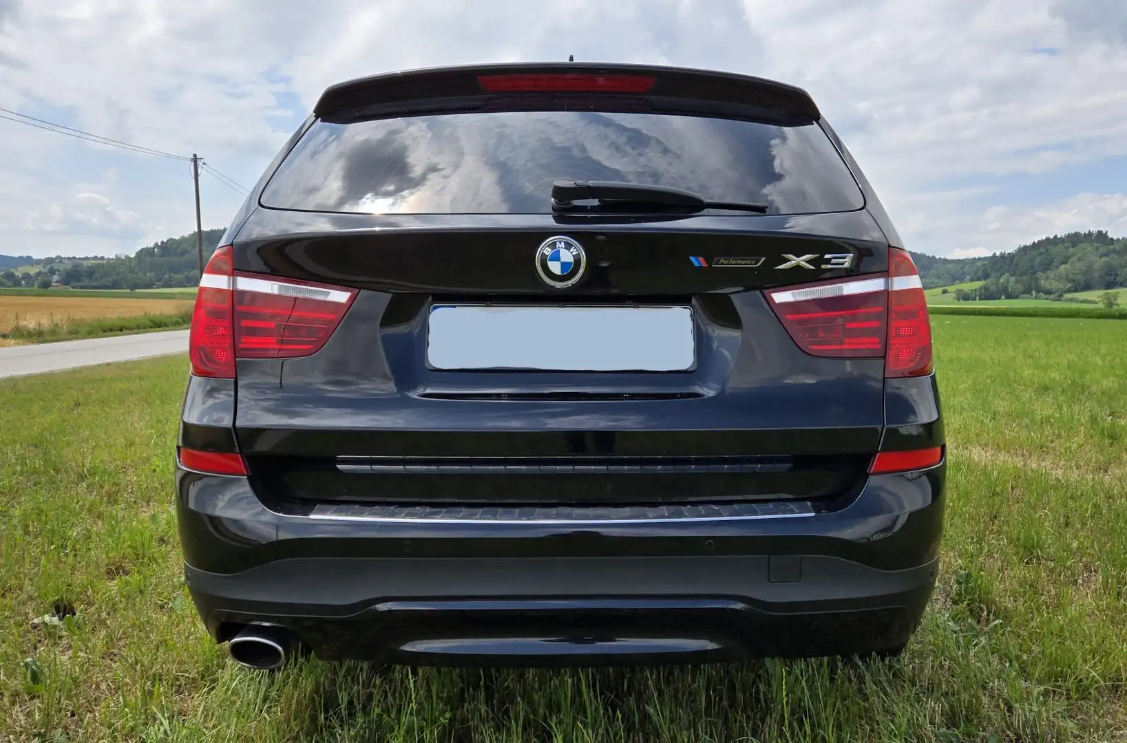 BMW X3 sDrive18d Aut. FACELIFT,AUTOMATIK,PDC,TOPZUSTAND Schwarz - 2