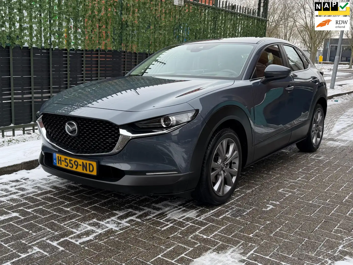 Mazda CX-30 2.0 e-SkyActiv-X M Hybrid Comfort LED|AIRCO|NAP Gris - 1