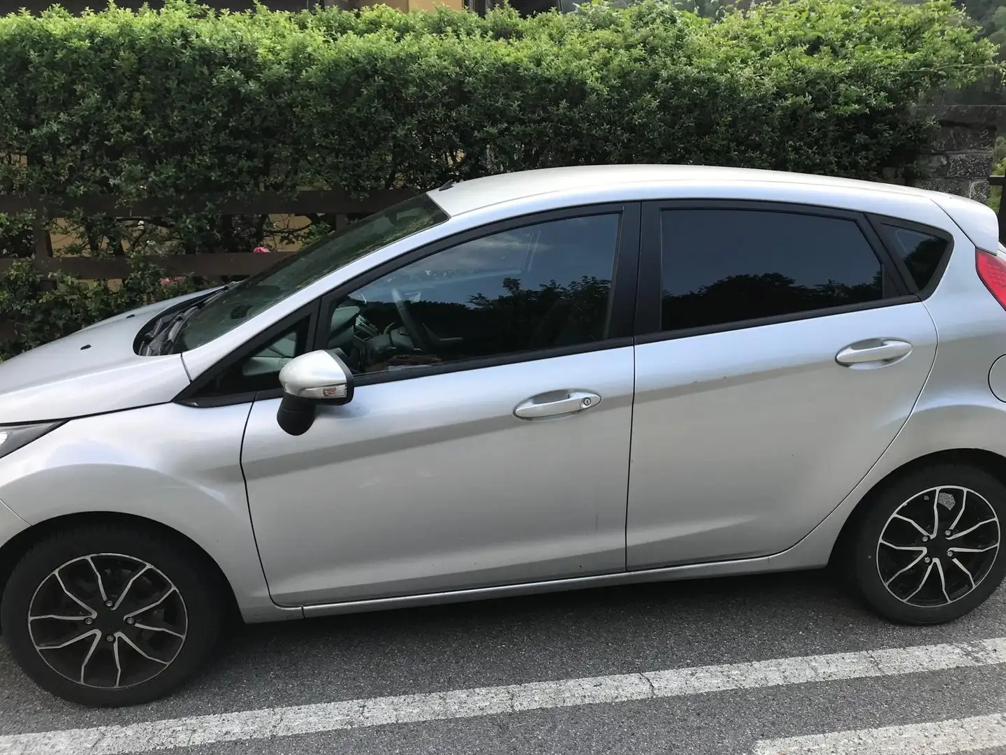 Ford Fiesta Fiesta VI 2008 5p 1.6 tdci Titanium FL Argento - 2