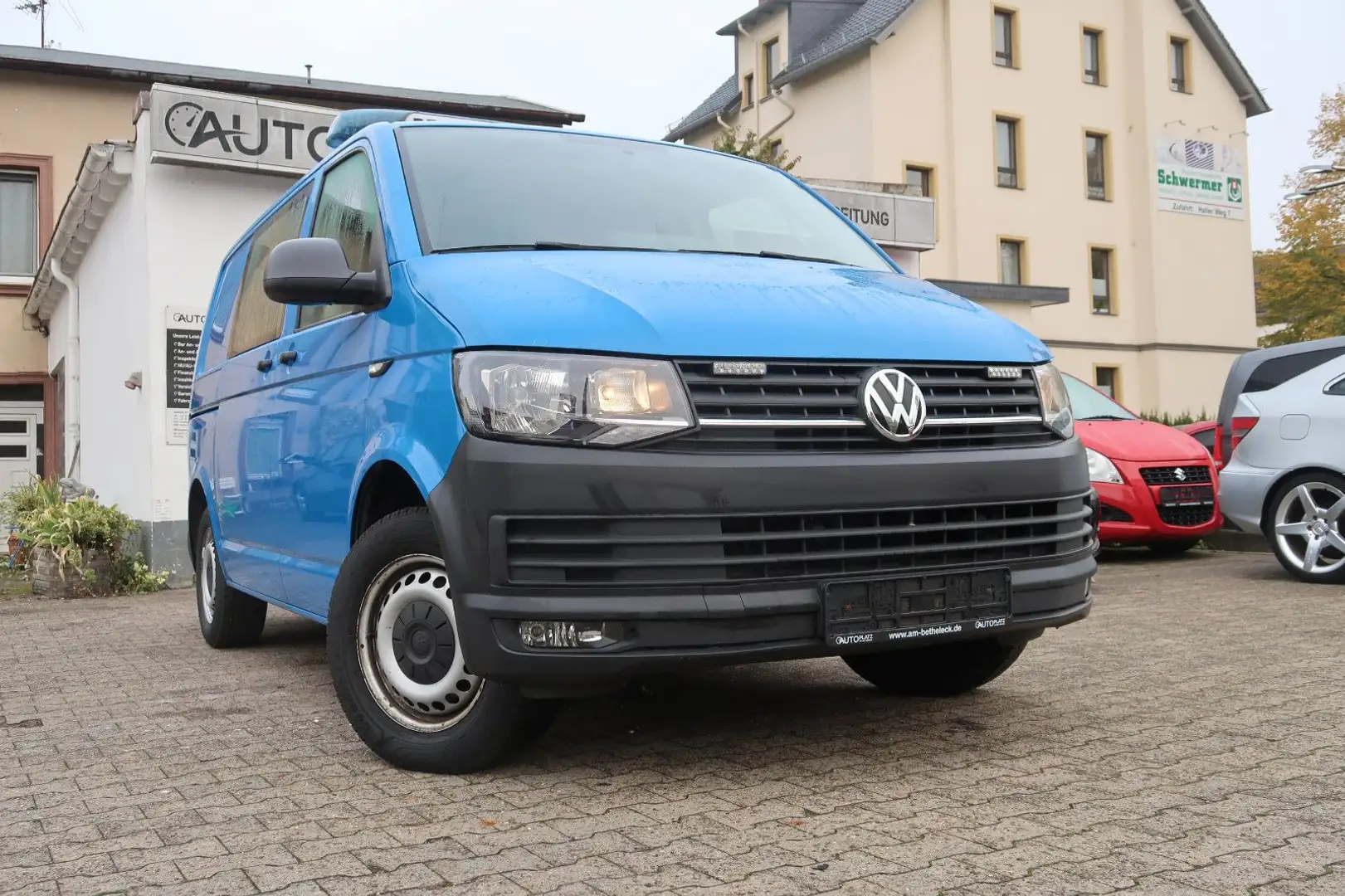 Volkswagen T6 Transporter *AUTOM.  *Bereitschaft *EINSATZF. Bleu - 2