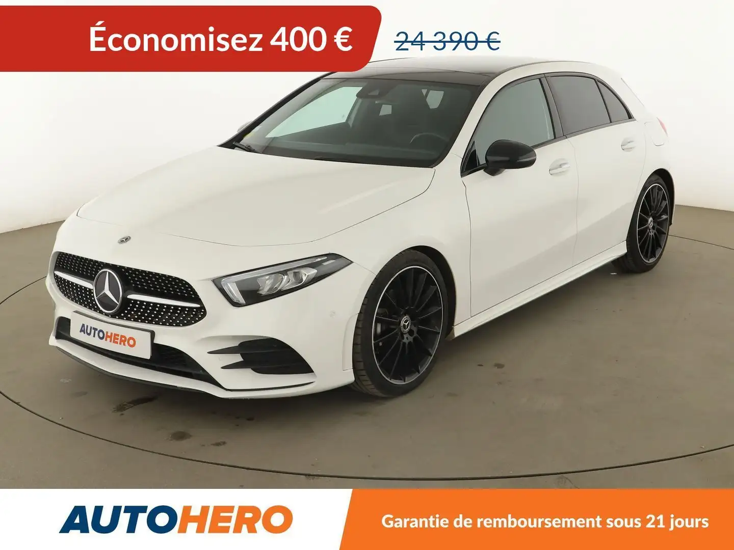 Mercedes-Benz A 180 180 d AMG Line 7G-DCT Blanc - 1