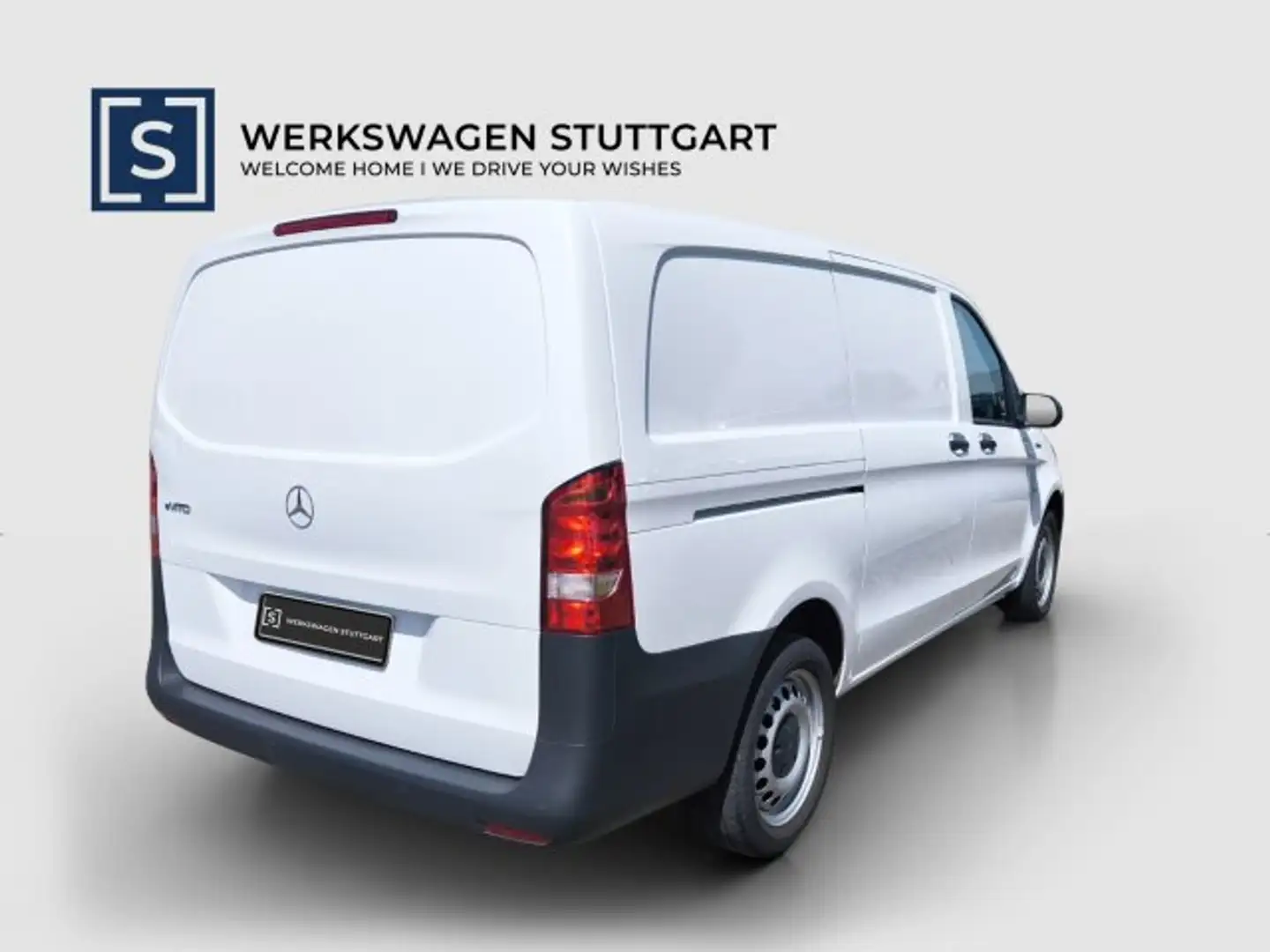 Mercedes-Benz eVito VITO 111 Kasten L HOLZBODEN KLIMA KAMERA Blanc - 2