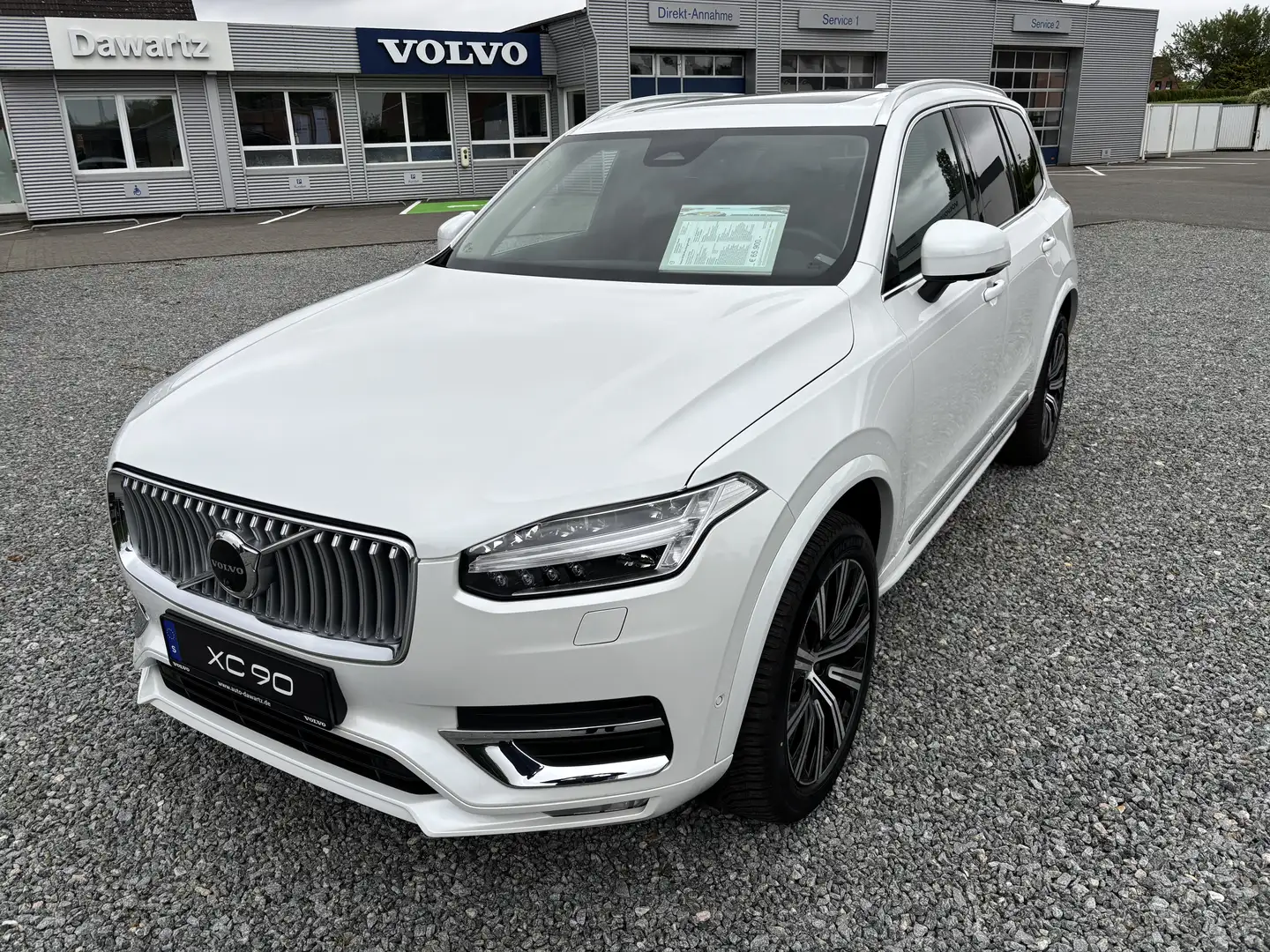 Volvo XC90 Plus Bright AWD Bianco - 1