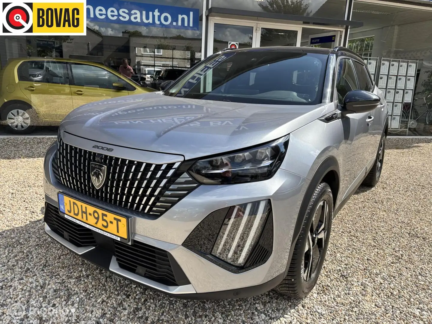 Peugeot 2008 1.2 PureTech 130 GT automaat navigatie dodehoek de Grijs - 2