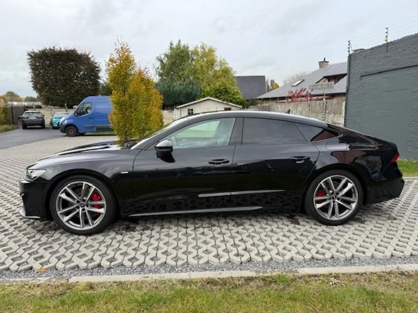 Audi A7 A7 55 TFSIe quattro S tronic S-line Zwart - 2