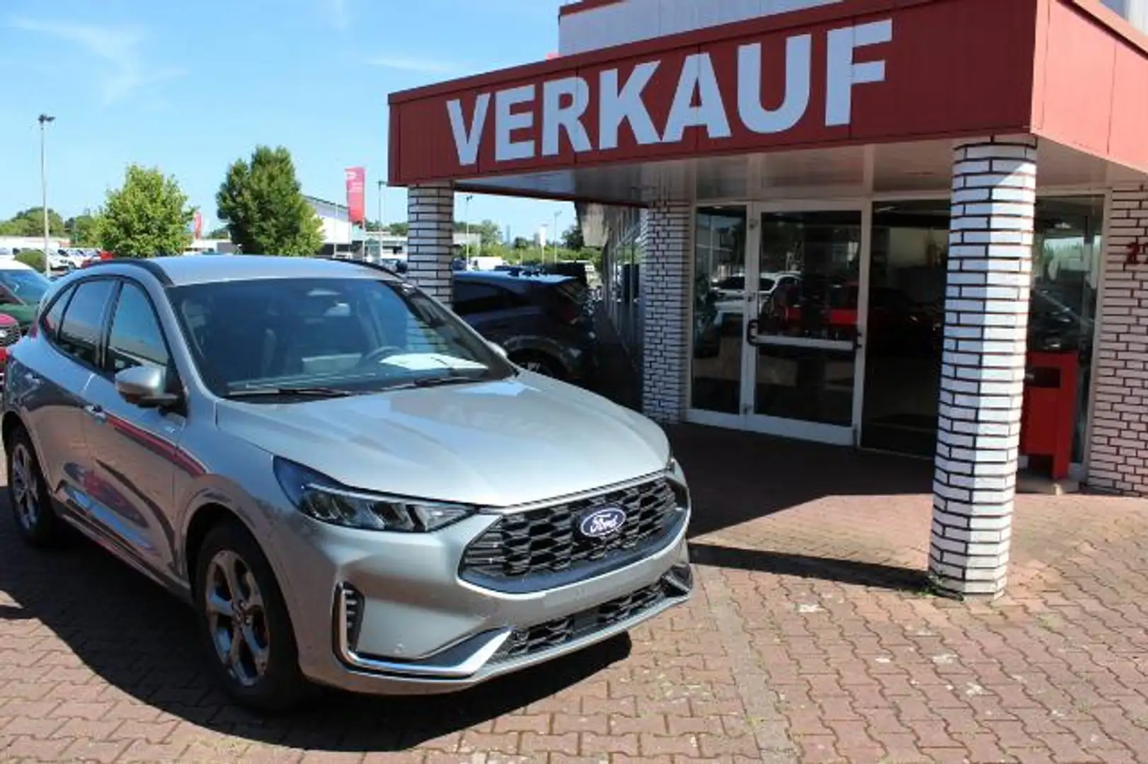 Ford Kuga ST Line X 1,5 i neues Modell Assistenzpaket-GJR-SY Silber - 1