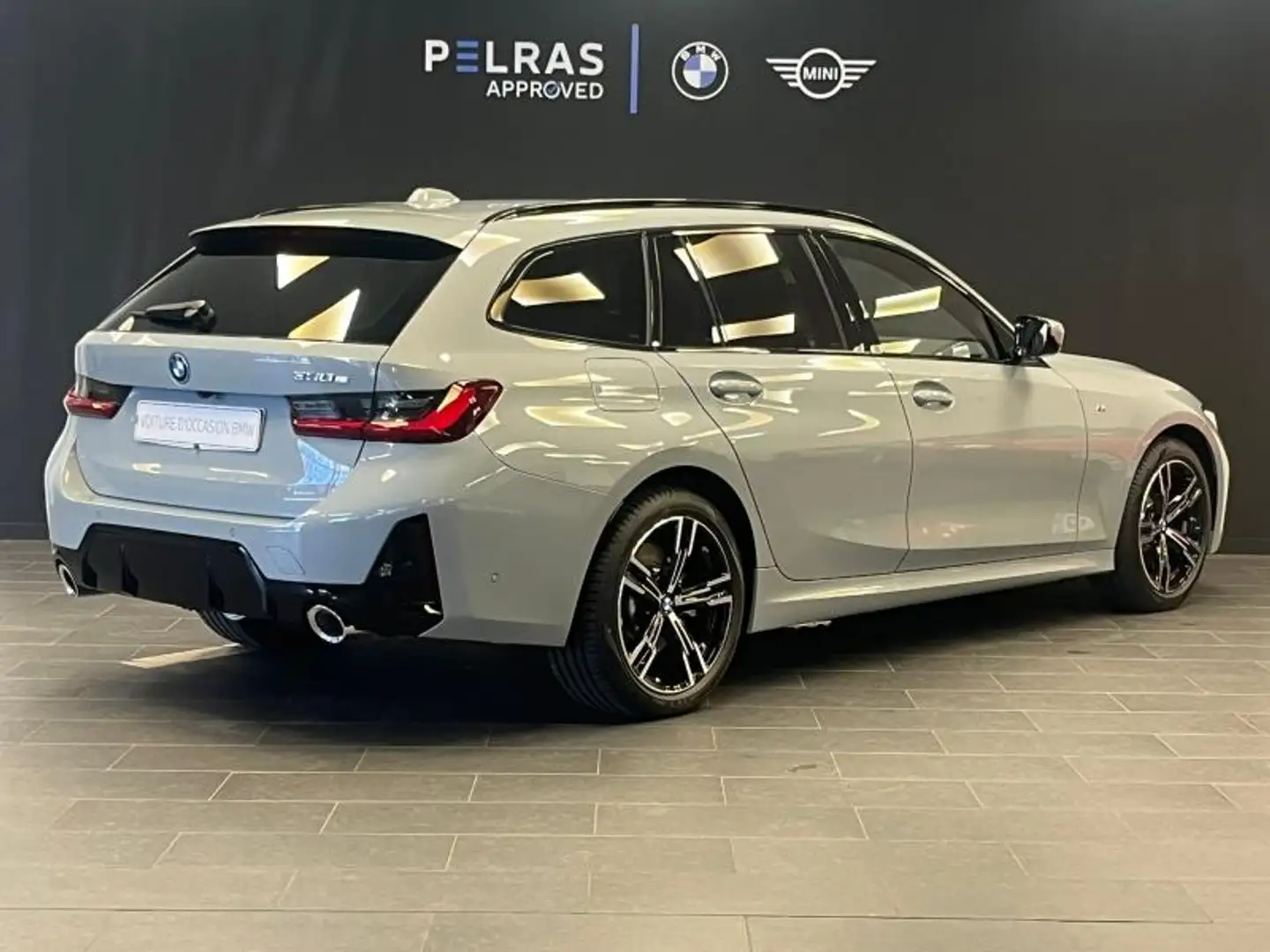 BMW 330 330eA 292ch M Sport Gris - 2