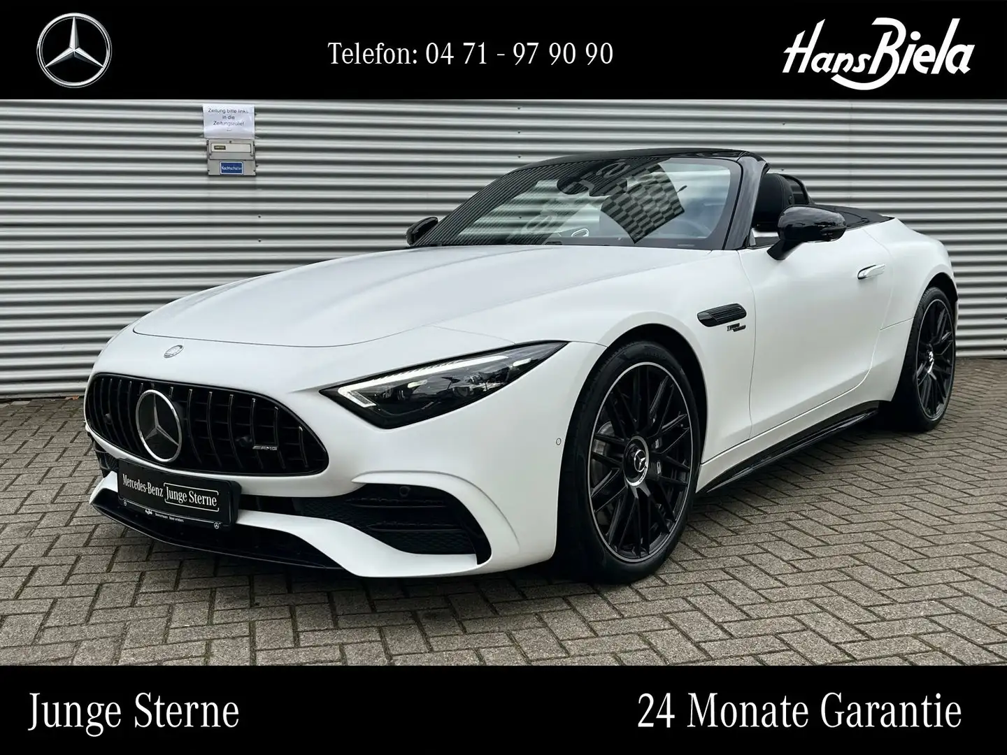 Mercedes-Benz SL 43 AMG AMG SL 43 Prem+/Magno/21"/Night/HUD/Bur/HAL/Mass Weiß - 1
