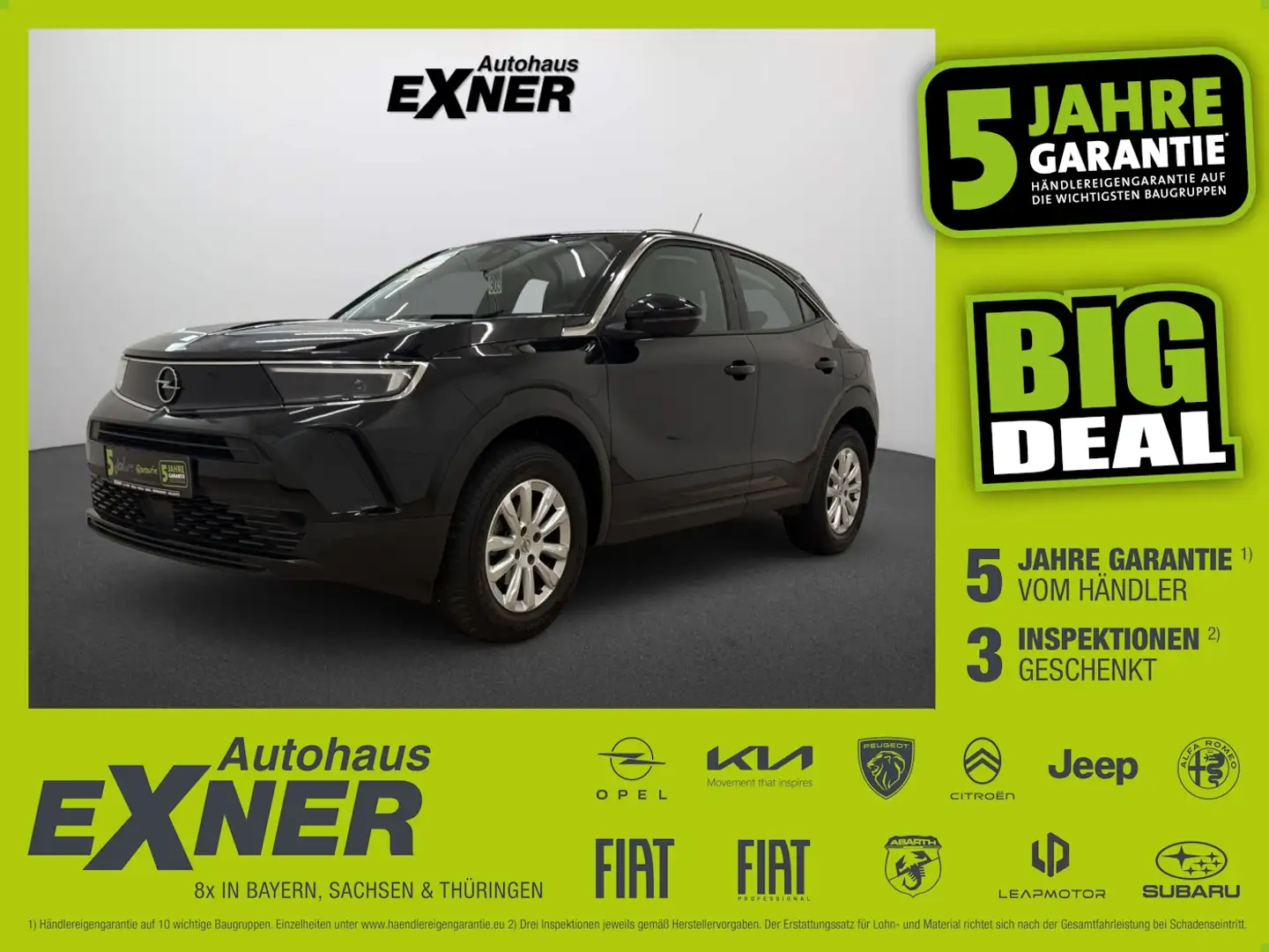 Opel Mokka 1.2 Turbo EDITION *LED*Klima*Parksensor*DAB Noir - 1